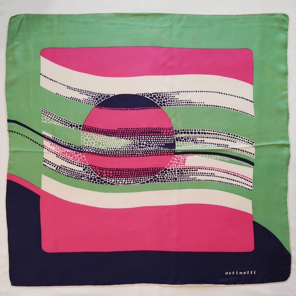 Ostinelli | 30x30" Silk Square Scarf